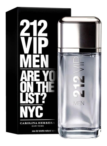 CAROLINA HERRERA 212 VIP  MEN  CABALLERO EAU DE TOILETTE 200ML