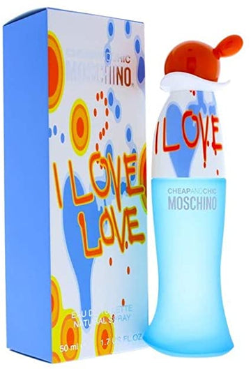 MOSCHINO CHEAP AND CHIC  I LOVE LOVE DAMA EAU DE TOILETTE  100ML